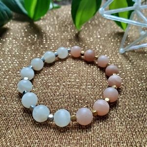 Sunstone & Moonstone Bracelet